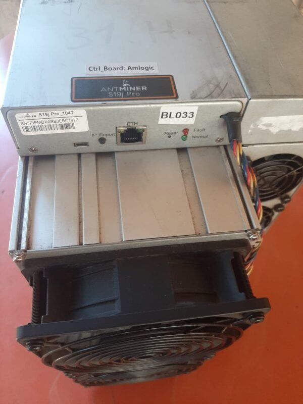 Bitmain Antminer S19J Pro 104TH (Usado) - Imagem 3